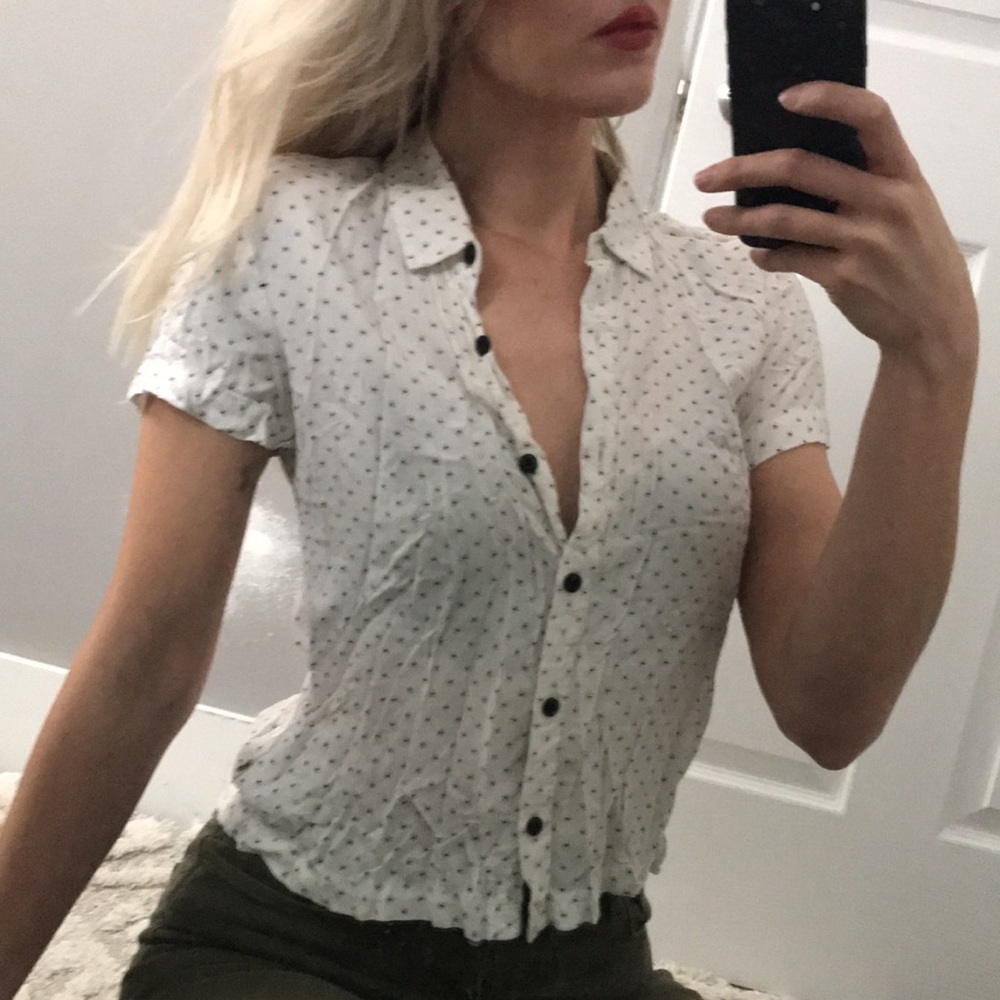 Vans button top